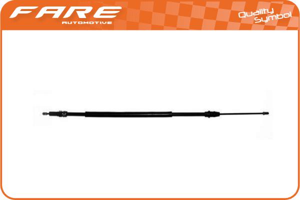 Cable Pull, parking brake (18742)