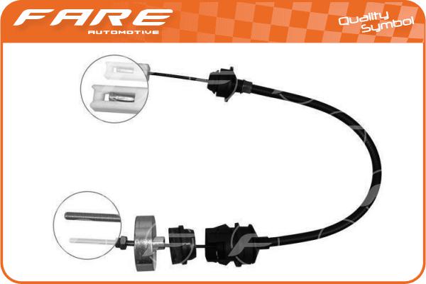Cable Pull, clutch control (24449)