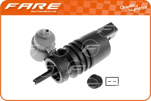 Washer Fluid Pump, window cleaning (9719)