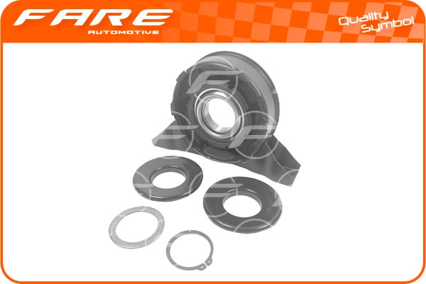 Suspension, propshaft (13518)