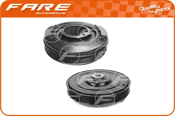Belt Pulley, crankshaft (2563)