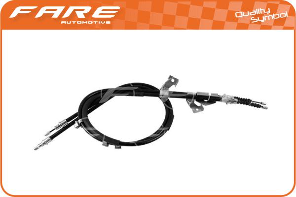 Cable Pull, parking brake (19651)