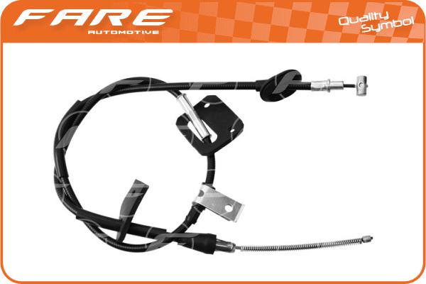 Cable Pull, parking brake (18990)