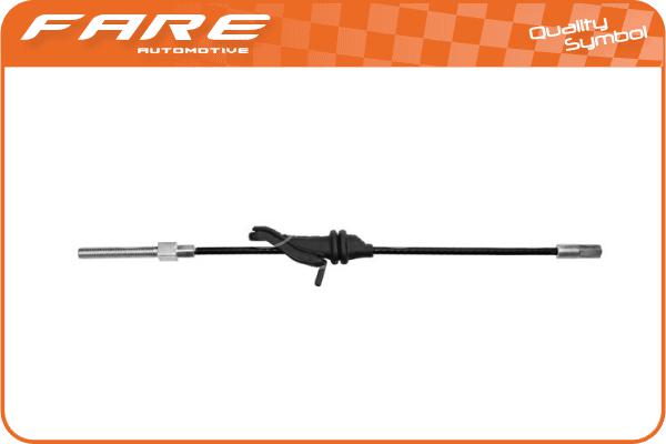 Cable Pull, parking brake (18287)