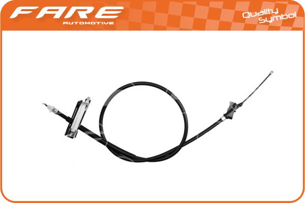 Cable Pull, parking brake (18225)