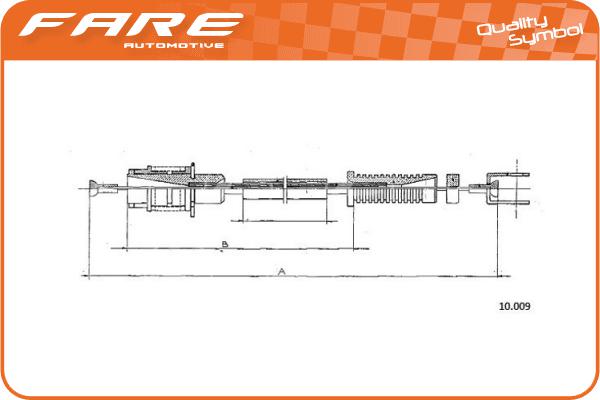 Accelerator Cable (25523)