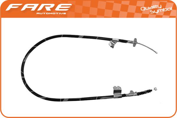 Cable Pull, parking brake (18551)