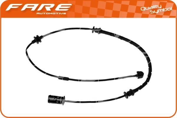 Warning Contact, brake pad wear (9766)