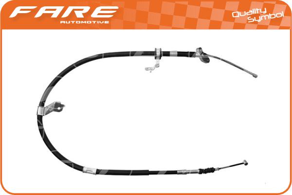 Cable Pull, parking brake (19150)