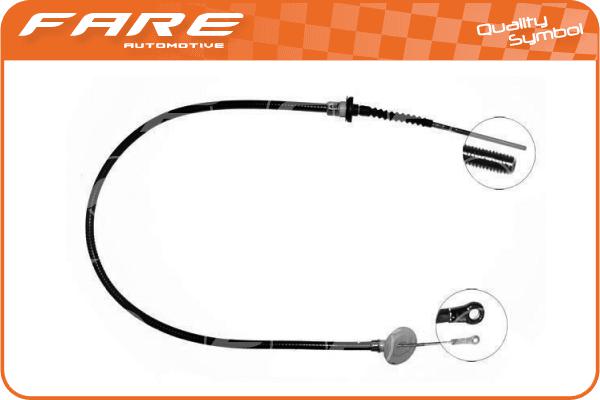 Cable Pull, clutch control (24311)