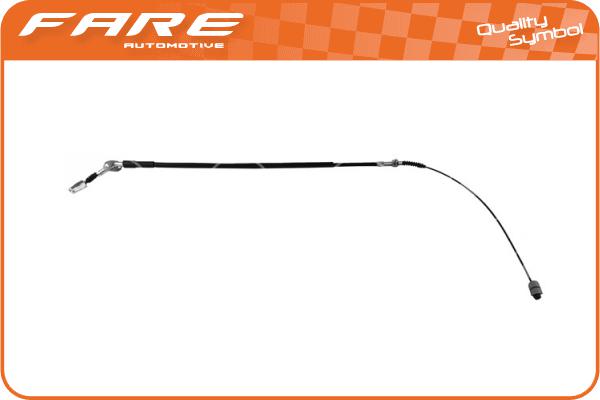 Cable Pull, parking brake (18436)