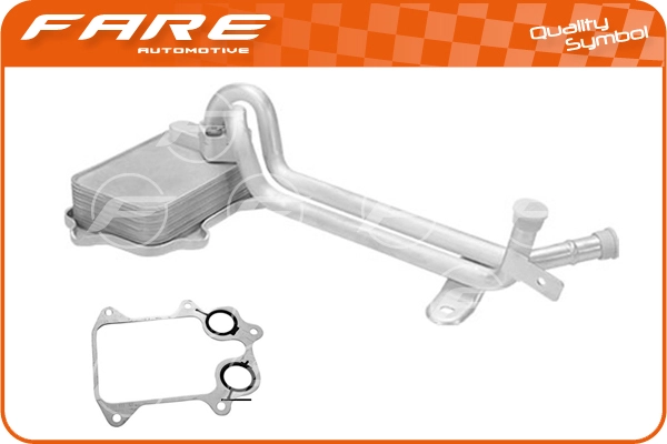 Oil Cooler, engine oil (14217)