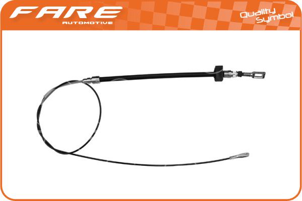 Cable Pull, parking brake (17925)