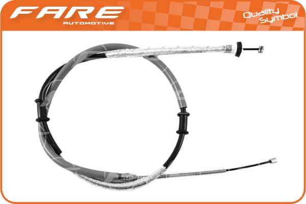 Cable Pull, parking brake (18105)