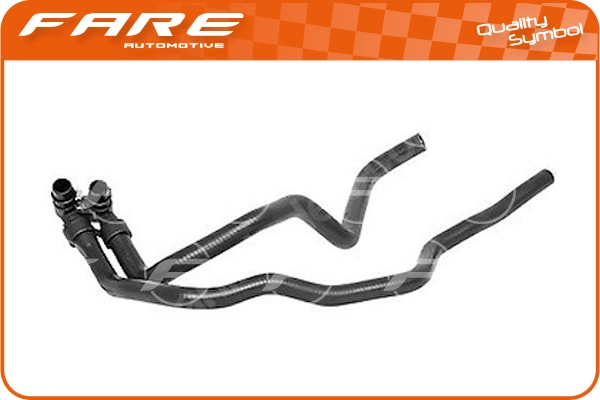 Hose, heat exchanger (heating) (8749)