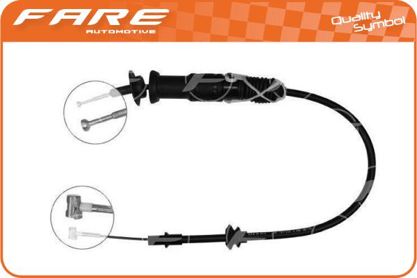 Cable Pull, clutch control (24286)