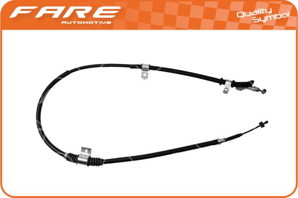 Cable Pull, parking brake (18342)