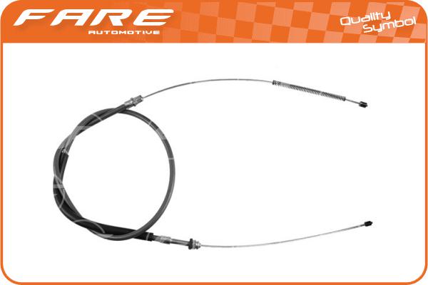 Cable Pull, parking brake (18734)