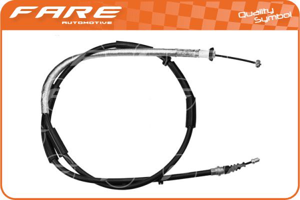 Cable Pull, parking brake (18394)