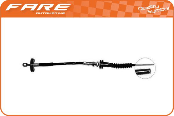 Cable Pull, clutch control (24857)