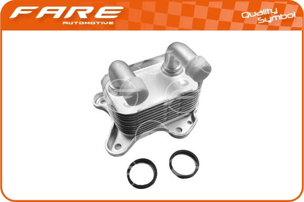 Oil Cooler, engine oil (10622)