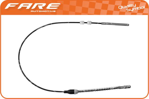 Cable Pull, parking brake (18626)