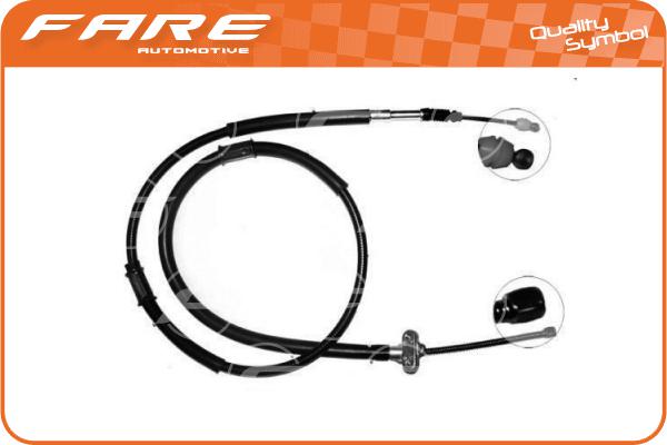 Cable Pull, parking brake (19053)