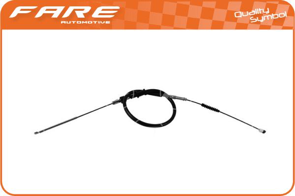 Cable Pull, parking brake (19093)