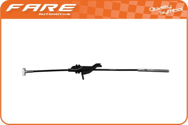 Cable Pull, parking brake (18245)