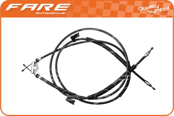 Cable Pull, parking brake (19208)