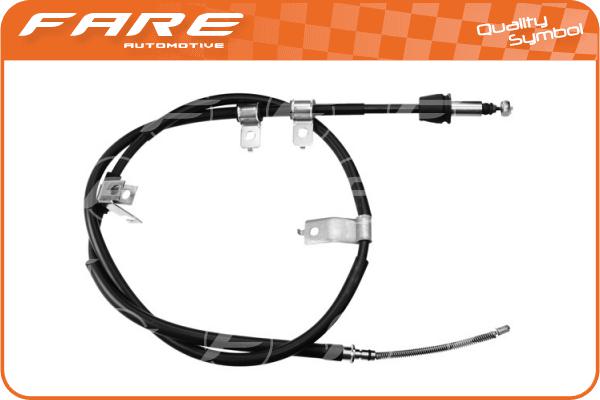 Cable Pull, parking brake (18352)
