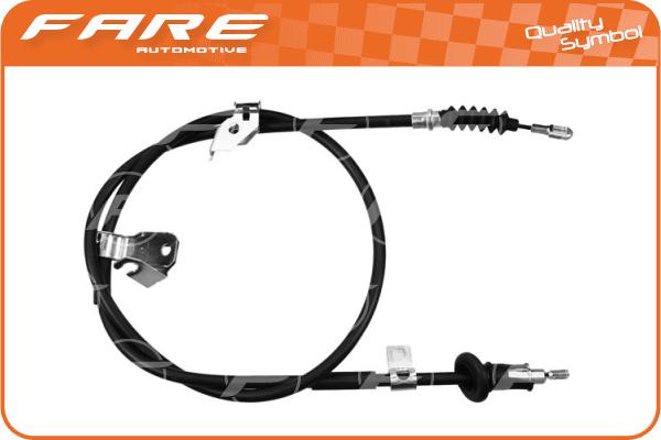 Cable Pull, parking brake (18507)