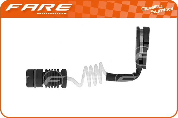 Warning Contact, brake pad wear (9757)