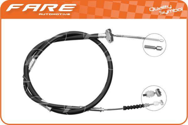 Cable Pull, parking brake (19086)