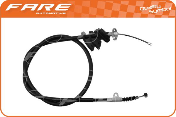 Cable Pull, parking brake (18536)