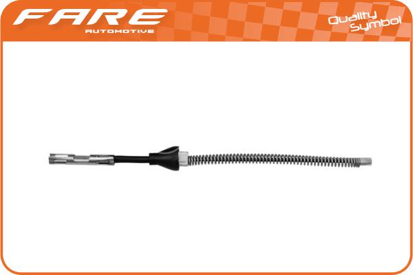 Cable Pull, parking brake (18288)
