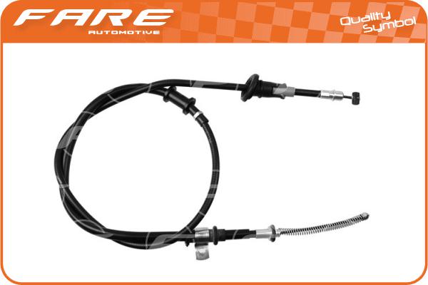 Cable Pull, parking brake (18487)