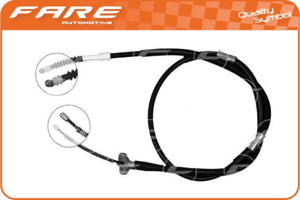 Cable Pull, parking brake (19079)