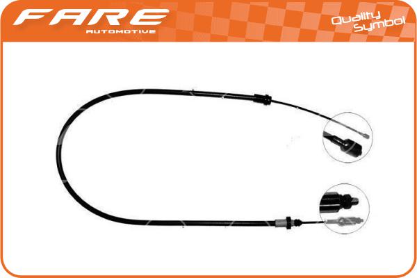 Cable Pull, clutch control (24382)