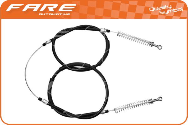 Cable Pull, parking brake (17601)