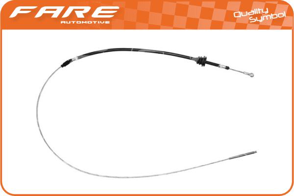 Cable Pull, parking brake (17906)