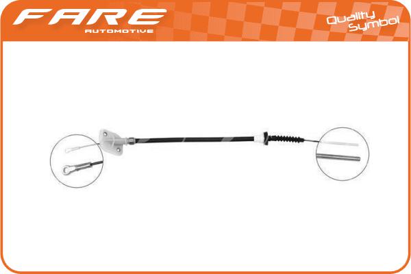 Cable Pull, clutch control (24530)