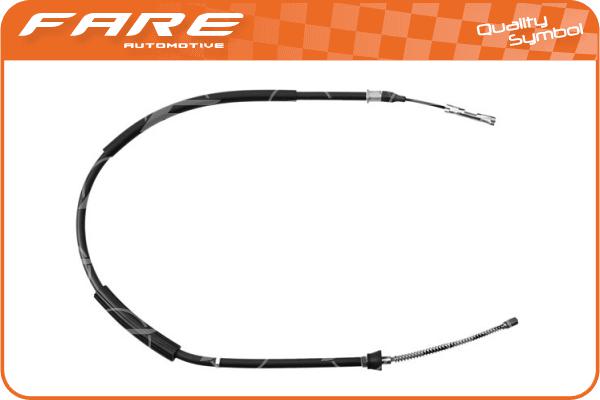 Cable Pull, parking brake (17741)