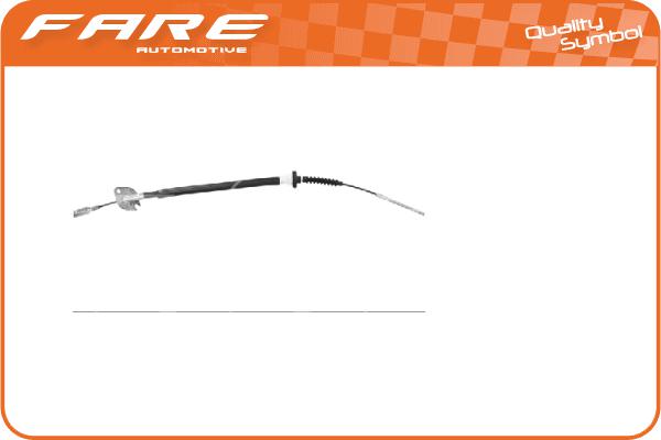 Cable Pull, clutch control (24930)