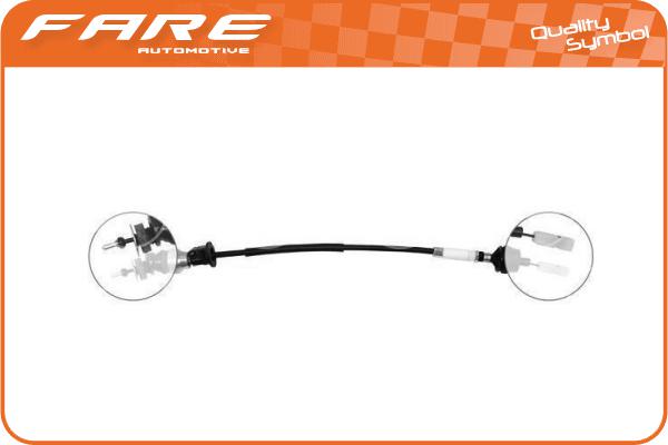 Cable Pull, clutch control (24304)