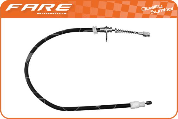 Cable Pull, parking brake (17984)