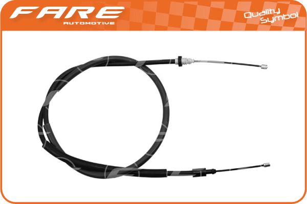 Cable Pull, parking brake (17886)