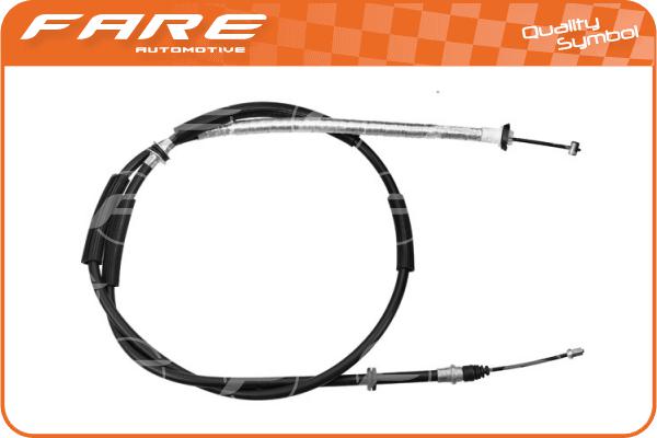 Cable Pull, parking brake (18393)