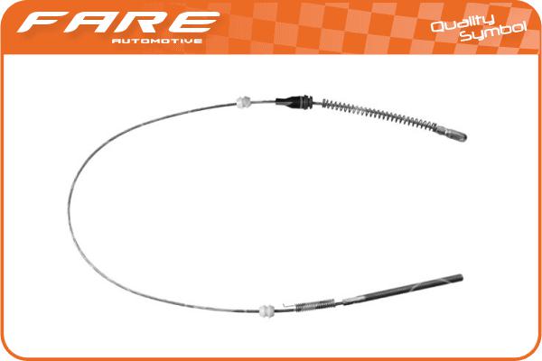 Cable Pull, parking brake (18609)