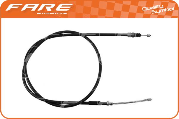 Cable Pull, parking brake (17642)